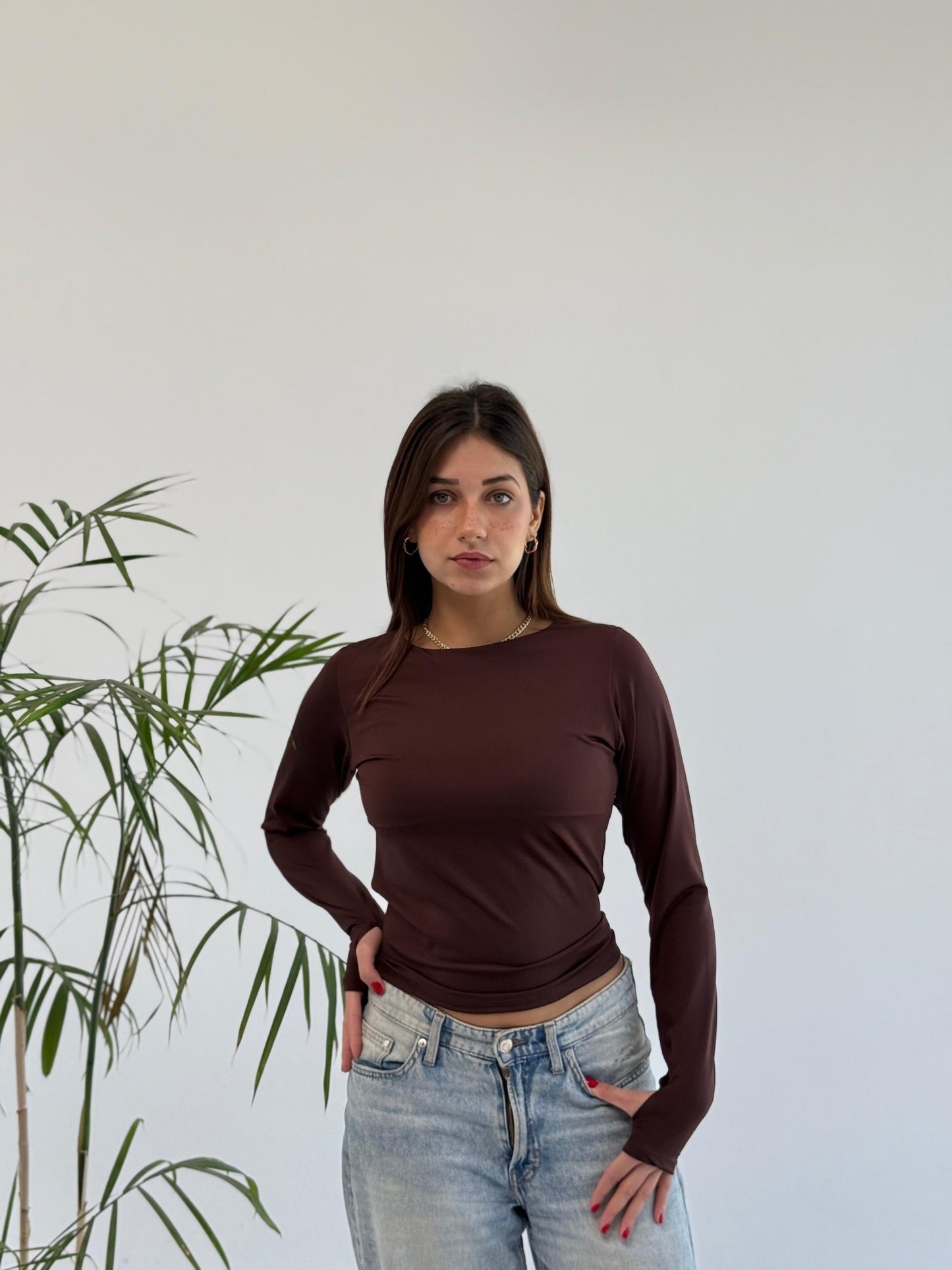 Effortless White Basic L | بادي قطن بيزك
