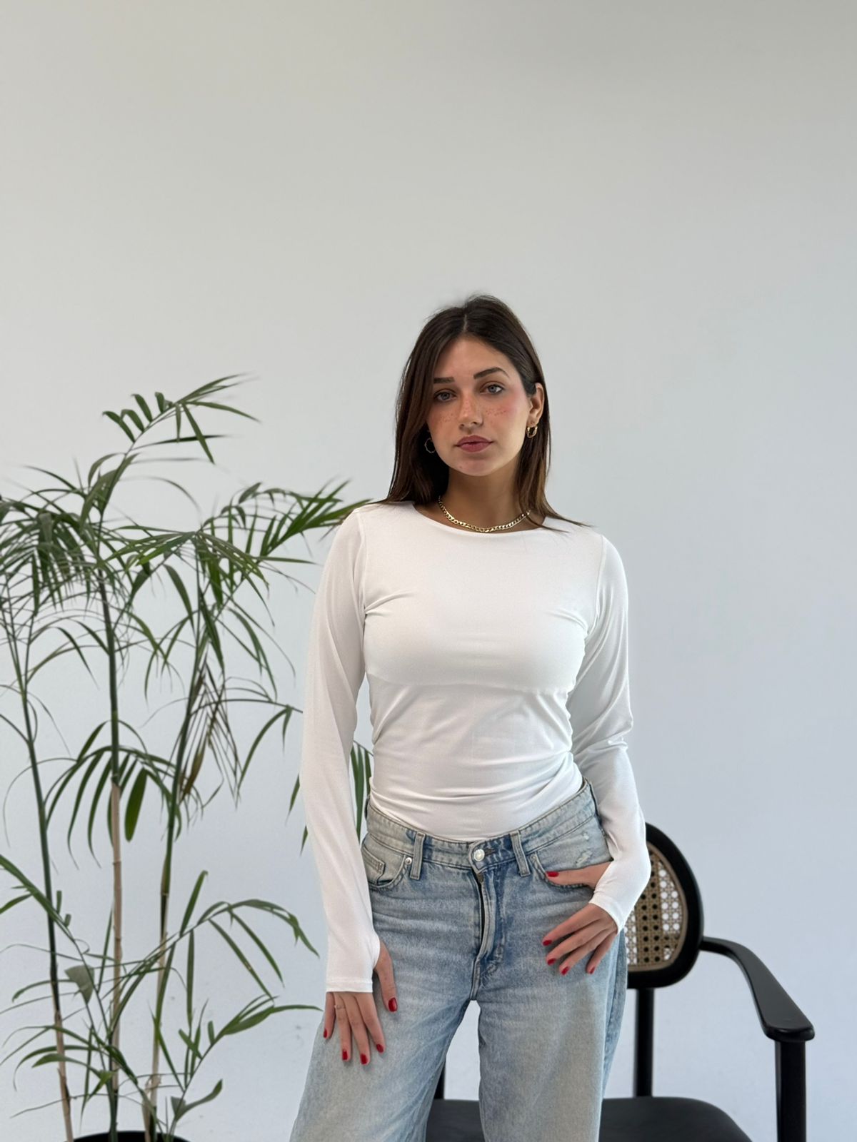 Effortless Brown Basic L | بادي قطن بيزك
