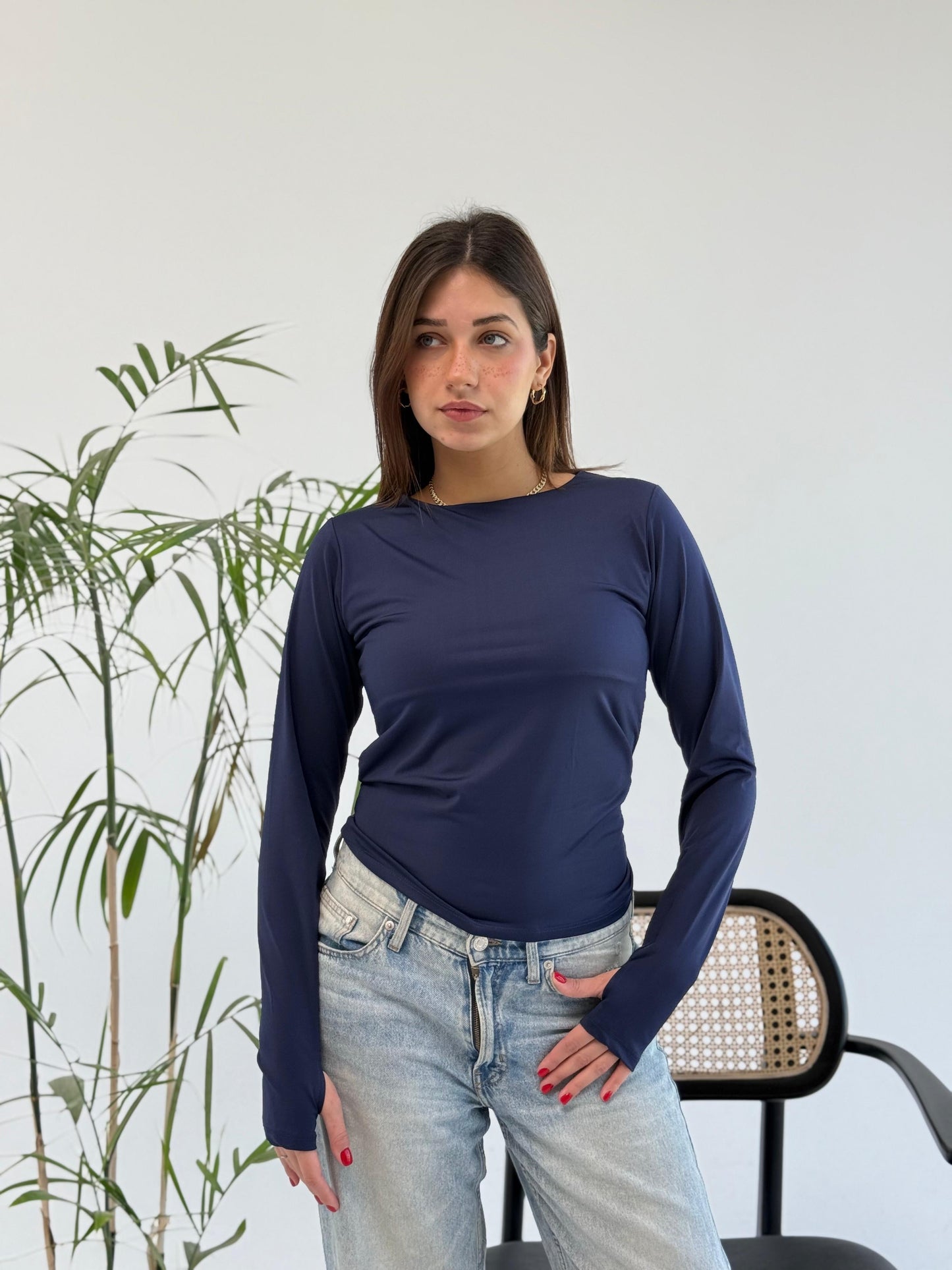Effortless White Basic L | بادي قطن بيزك